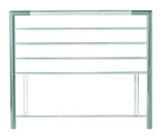 Urban Nickel & Chrome Headboard